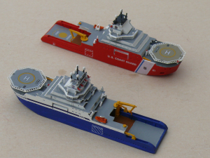 Vorankündigung Mttlerer Eisbrecher USCGC WAGBG 21 "Storis" (1 St.) USA 2025 Rhenania 192A